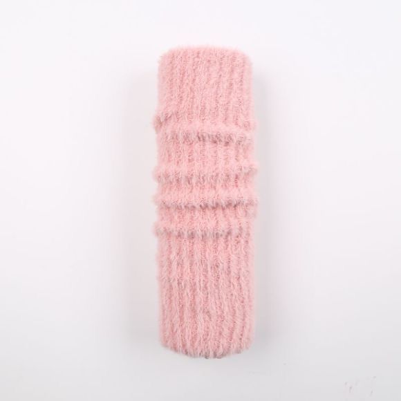 Fuzzy Knit Leg Warmers
