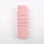 Fuzzy Knit Leg Warmers