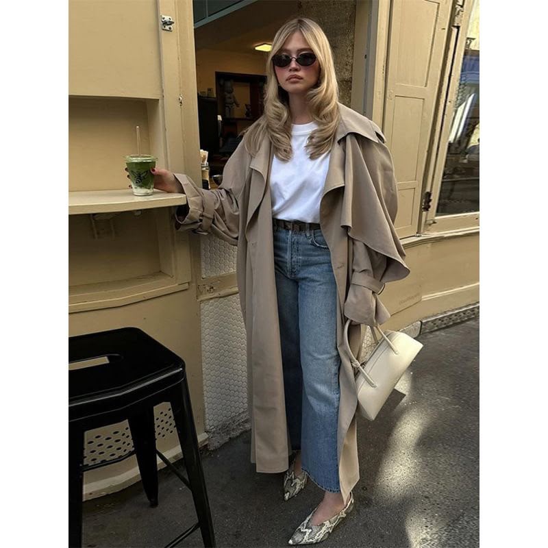 Rufus Caped Trench Coat
