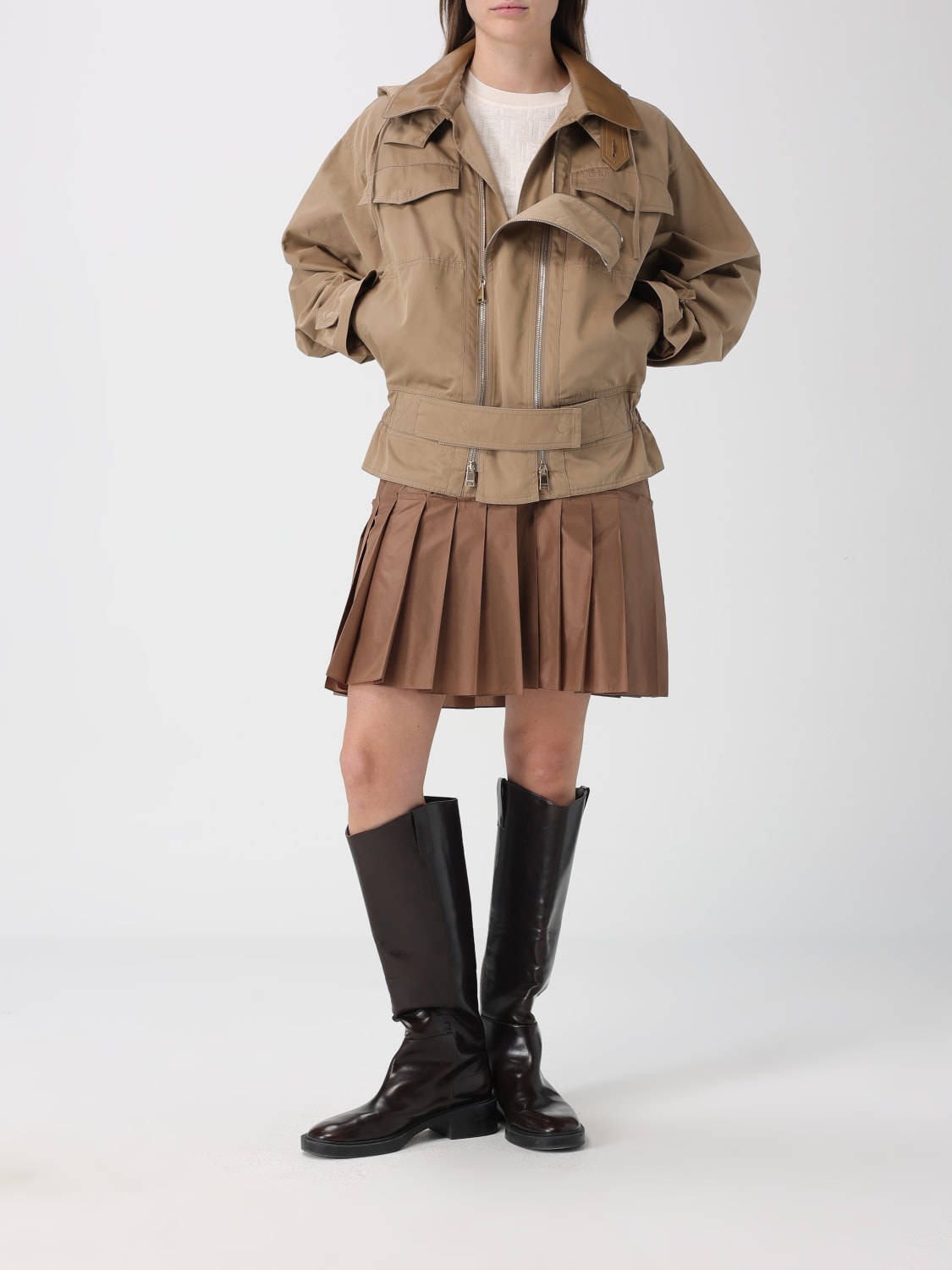 Fendi Cotton-Blend Jacket
