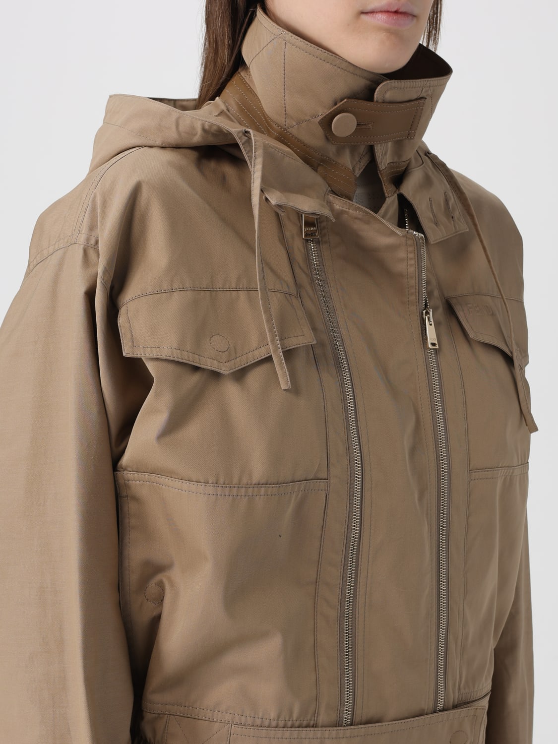 Fendi Cotton-Blend Jacket