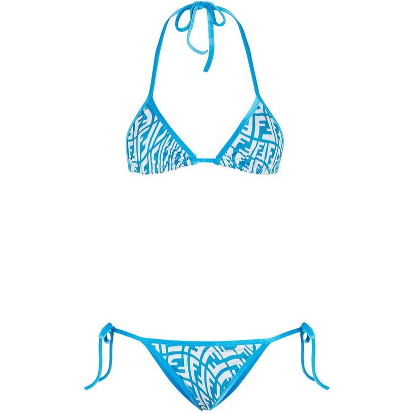 Fendi FF Vertigo Logo Triangle Bikini