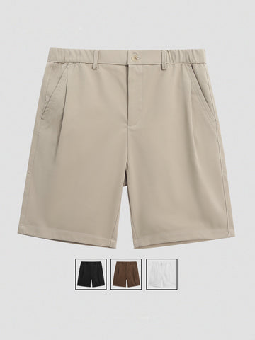 Men's Polyester Straight-Leg Shorts