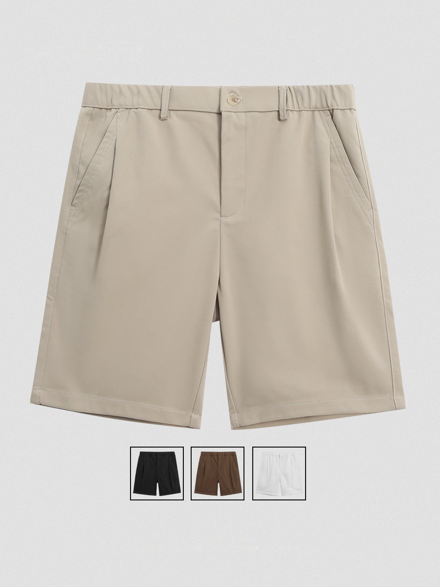 Men's Polyester Straight-Leg Shorts