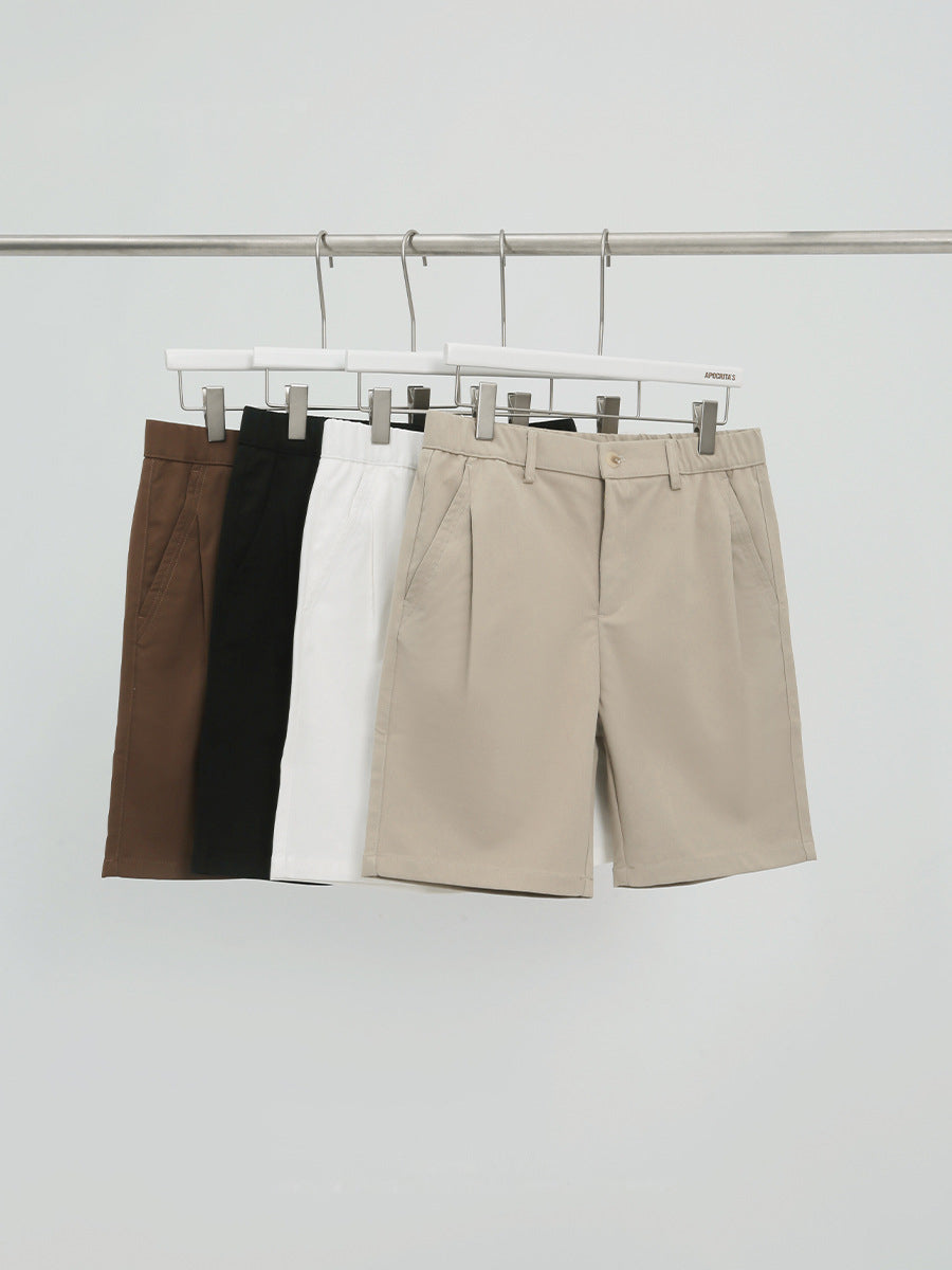 Men's Polyester Straight-Leg Shorts