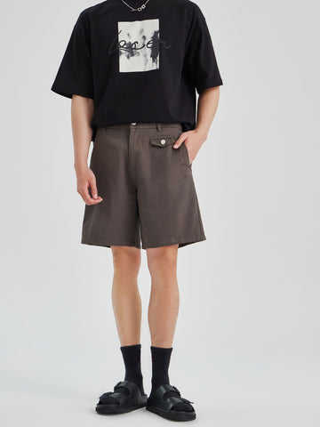 Men's Cotton Relaxed Shorts