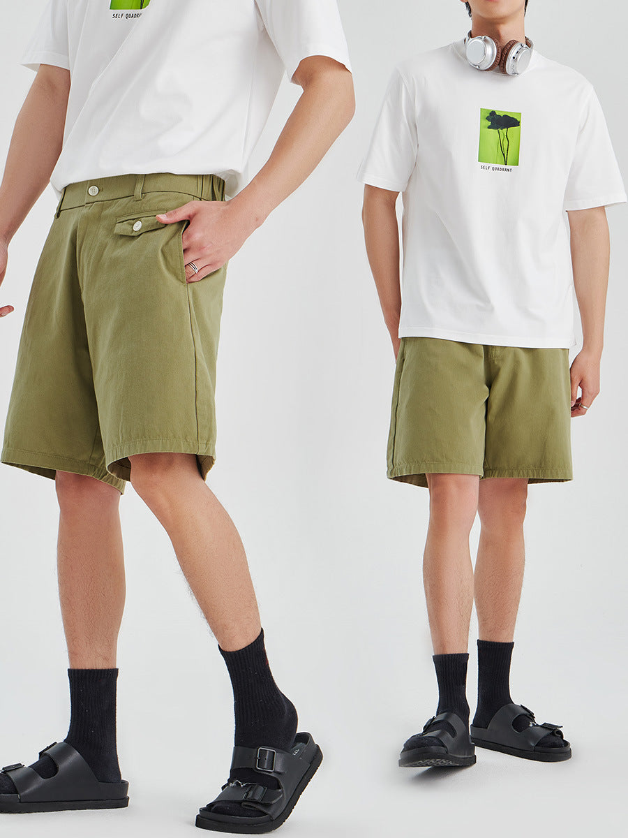 Men's Cotton Relaxed Shorts