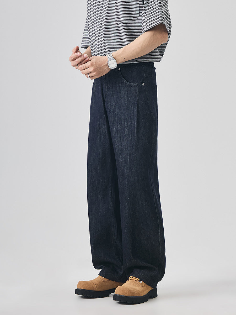 Men's Loose Wide-Leg Jeans