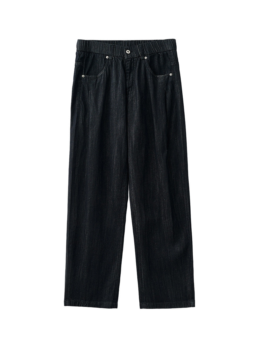 Men's Loose Wide-Leg Jeans