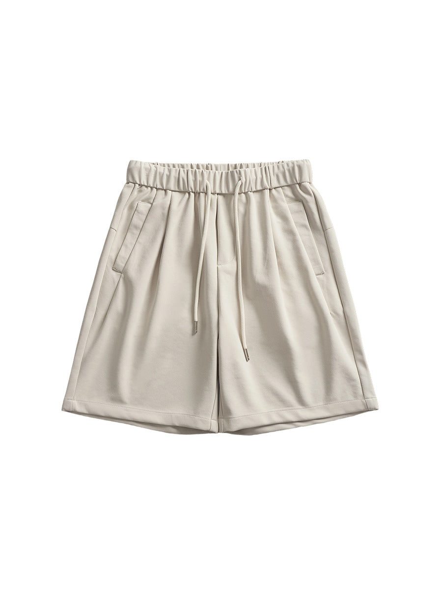 Men's Elastic Waist Casual Shorts