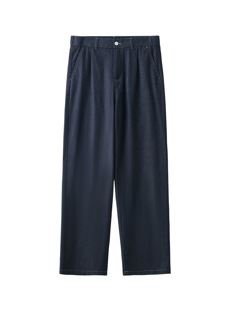 Men's Loose Straight-Leg Summer-Weight Jeans
