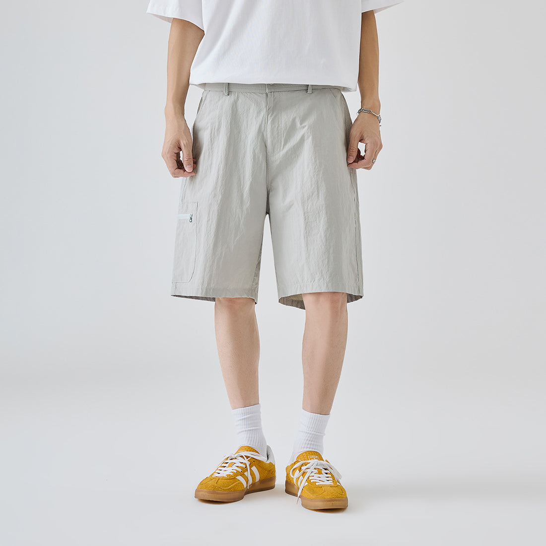 Men's Nylon Cargo Shorts