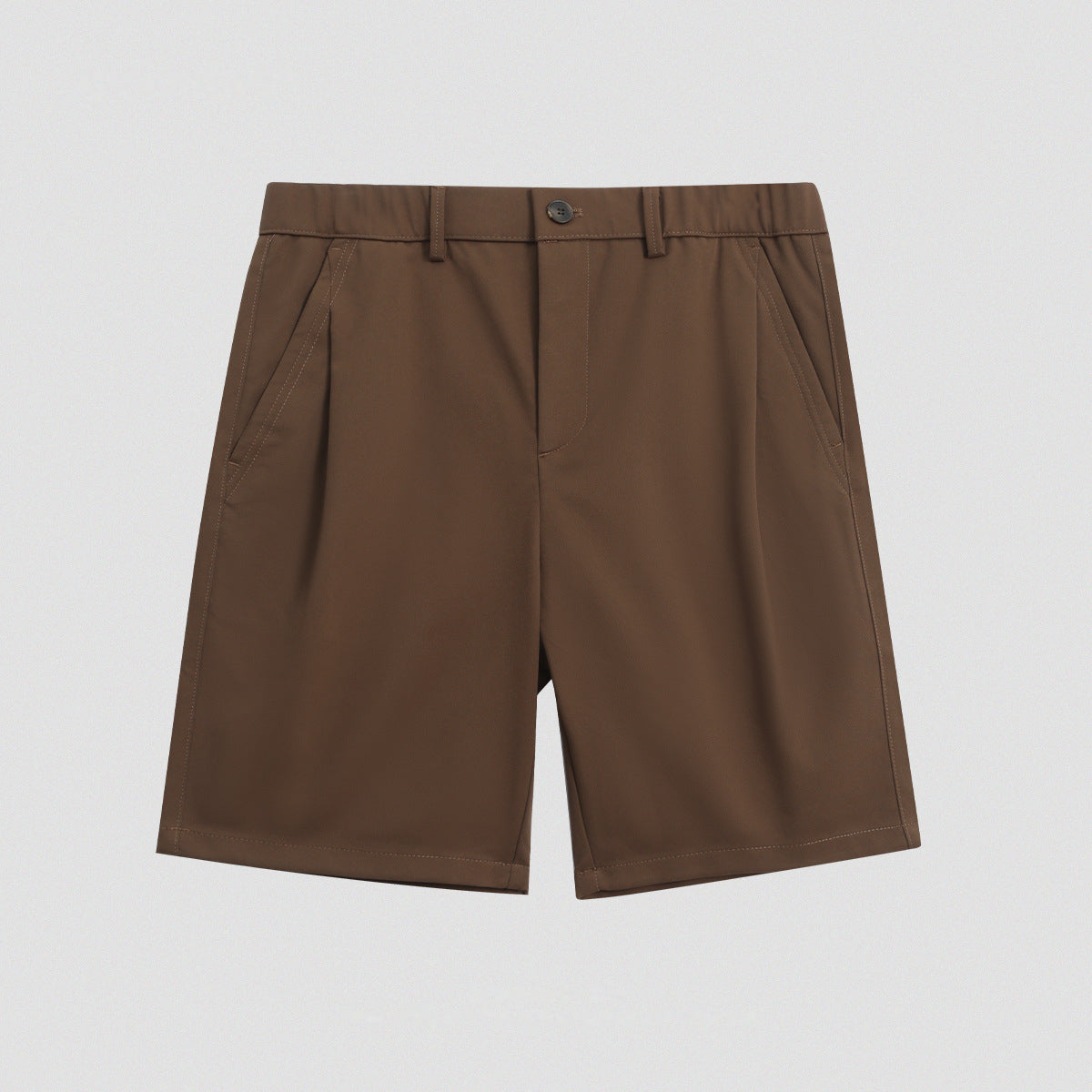 Men's Polyester Straight-Leg Shorts