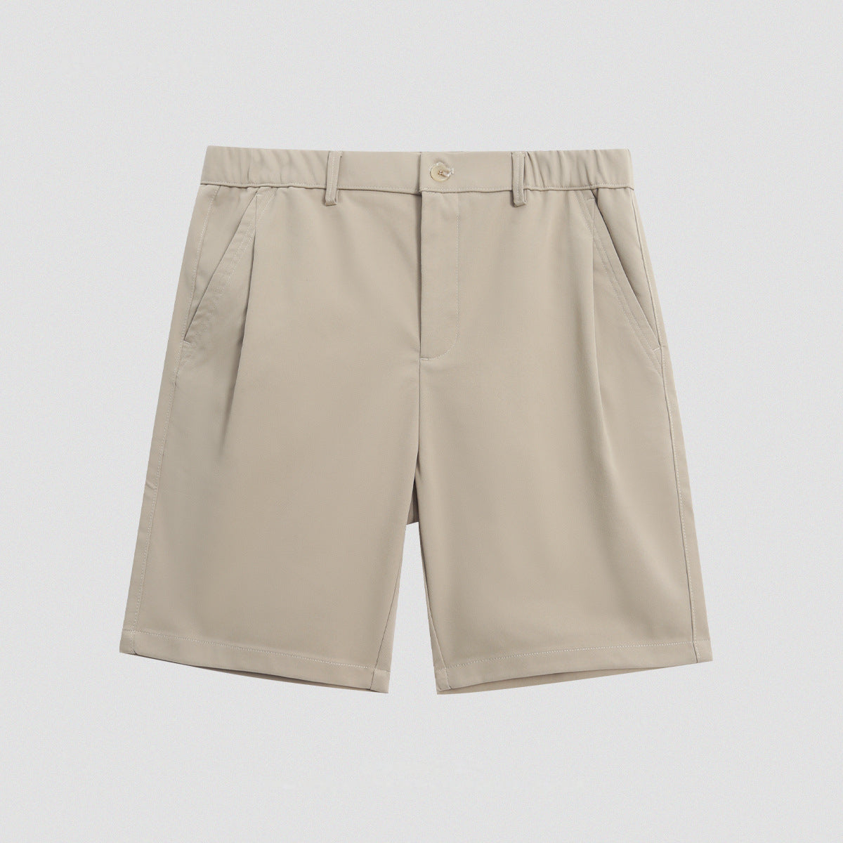 Men's Polyester Straight-Leg Shorts