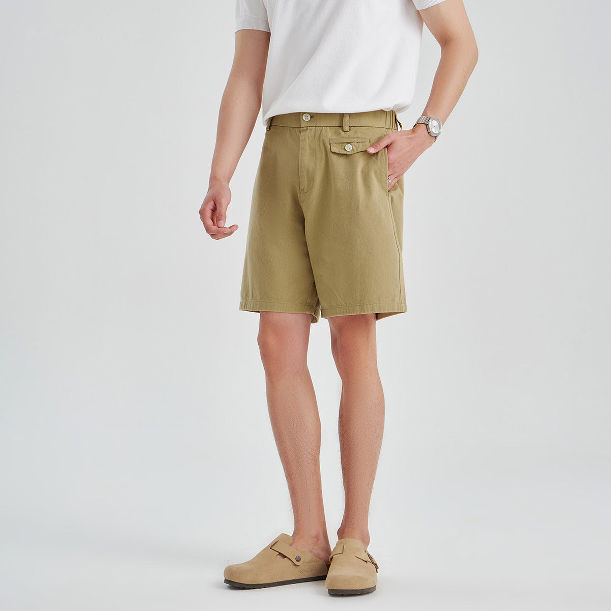 Men's Cotton Relaxed Shorts