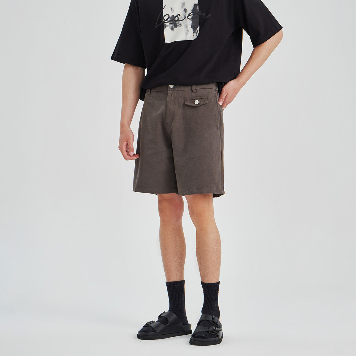 Men's Cotton Relaxed Shorts