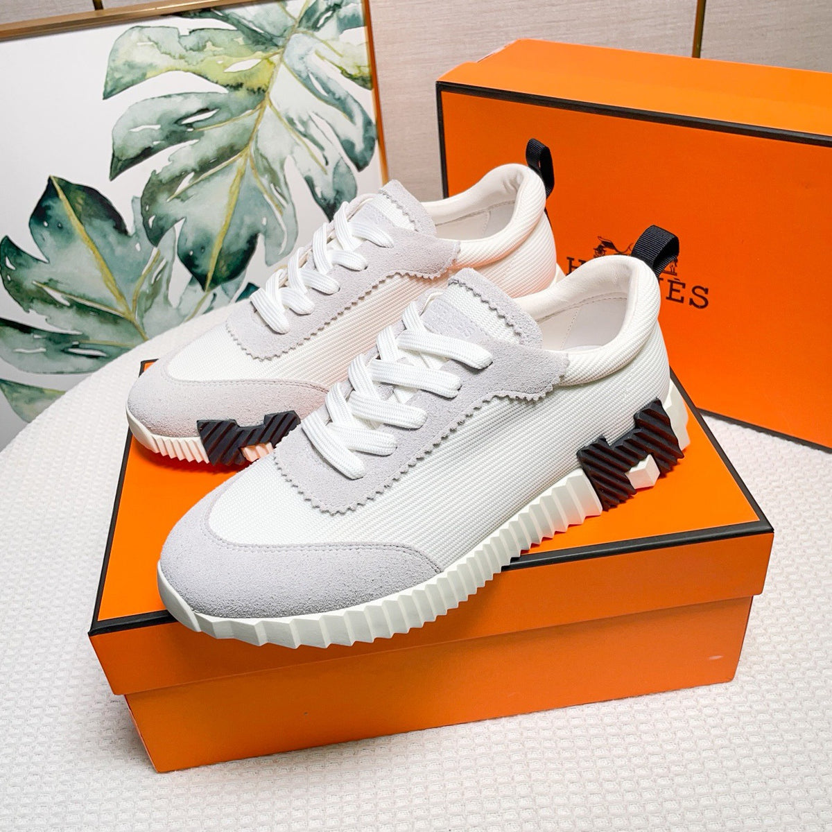 Men's Breathable Mesh Running-Style Sneakers