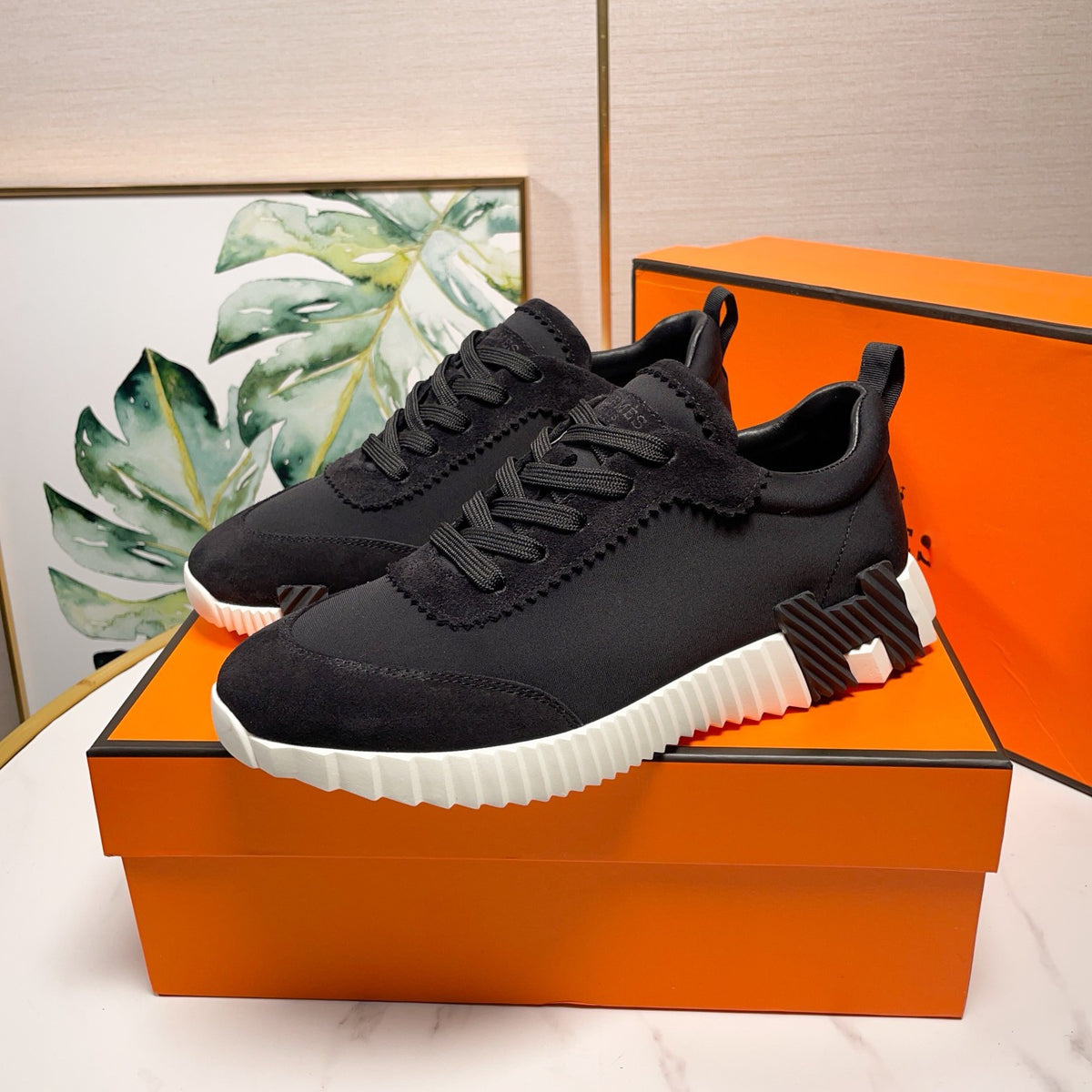 Men's Breathable Mesh Running-Style Sneakers