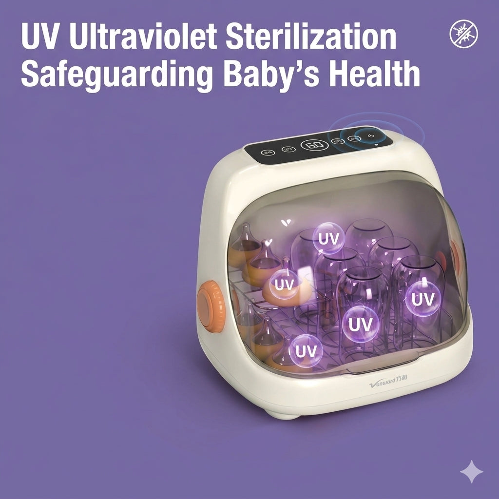 Bottle Sterilizer With Drying Two-in-one Sterilizer Baby Uv Baby Large Capacity All-in-one Machine