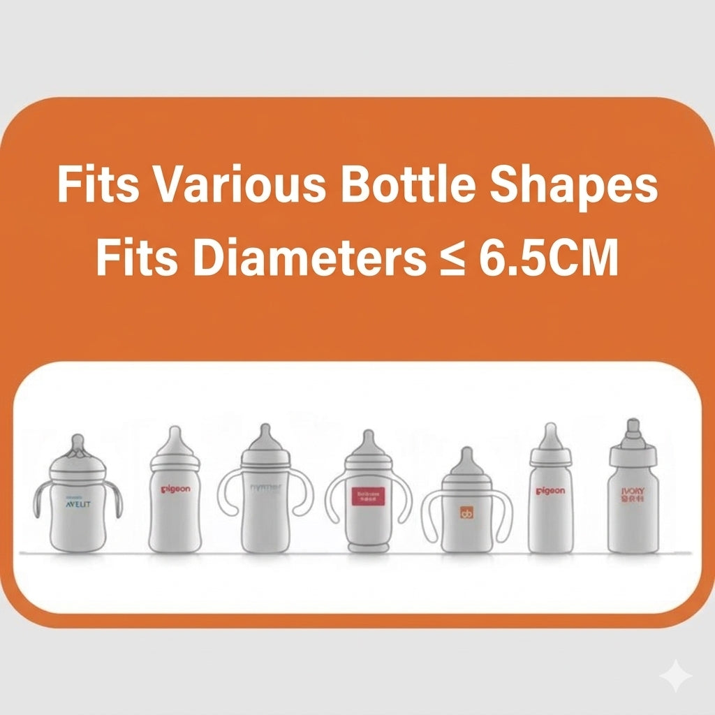 Baby Bottle Warmer With A Digital LCD Temperature Display