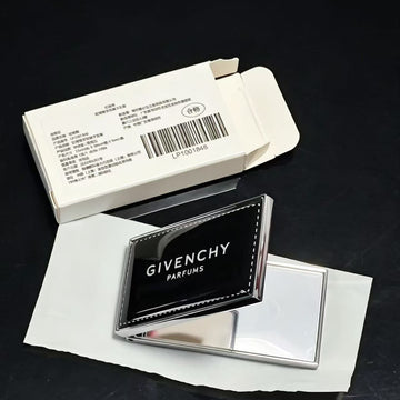 Givenchy Parfums Black Pocket Hand Mirror