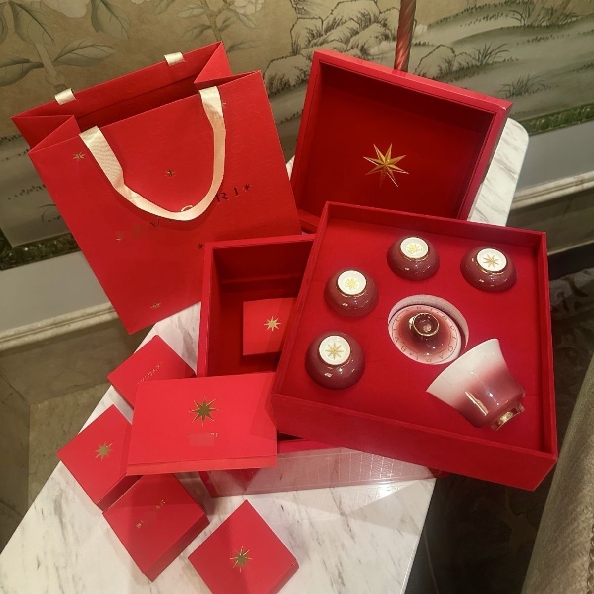 Bvlgari Year of the Rabbit limited-edition Lunar New Year tea set