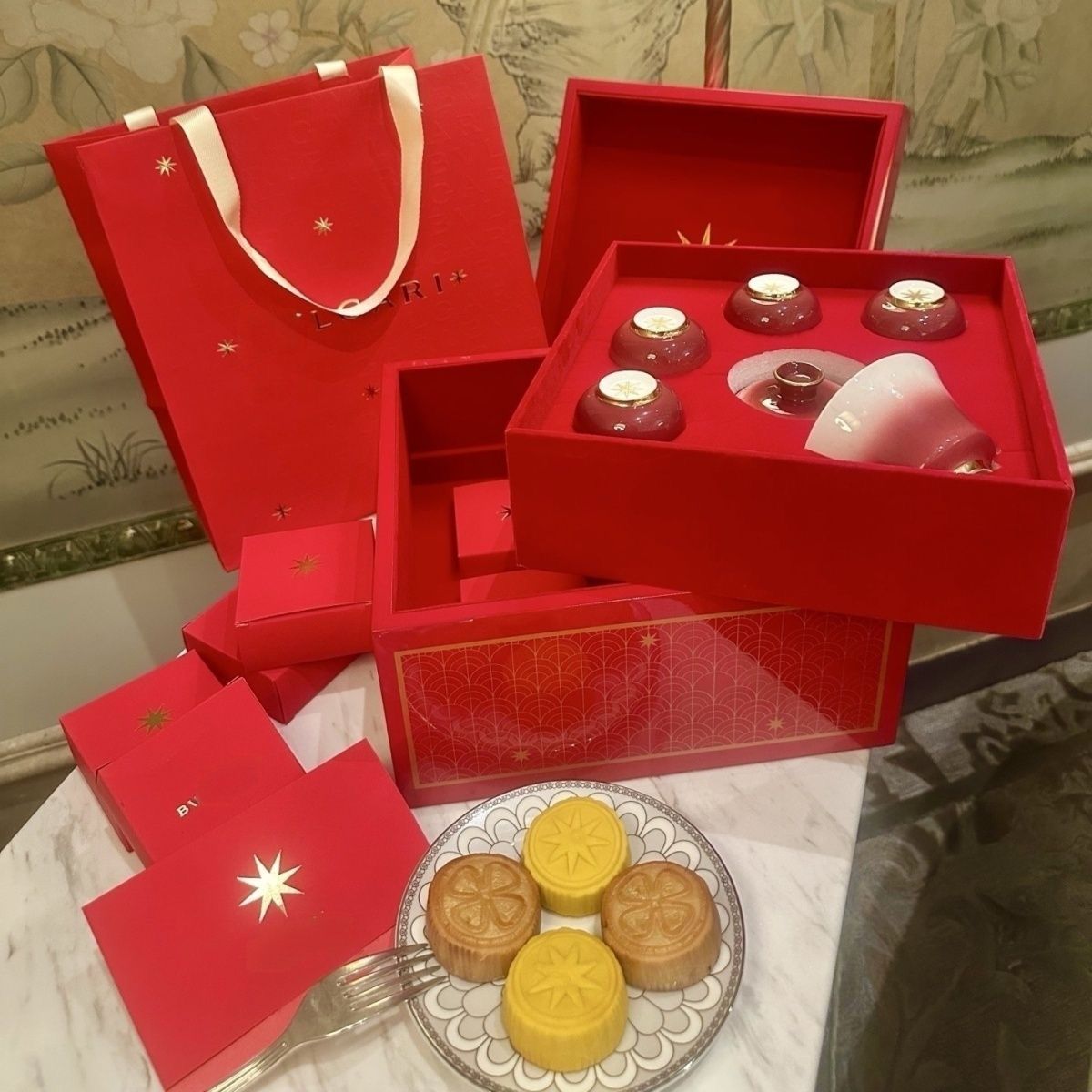 Bvlgari Year of the Rabbit limited-edition Lunar New Year tea set
