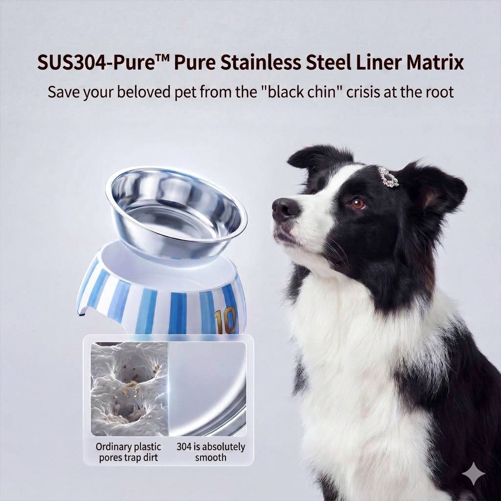 World Cup Jersey Style Non-Slip Dog Bowl