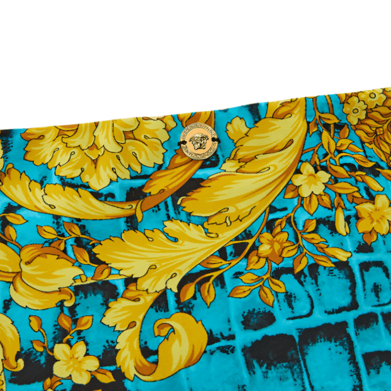 Versace Baroque-Print Tie-Side Bikini Briefs in
