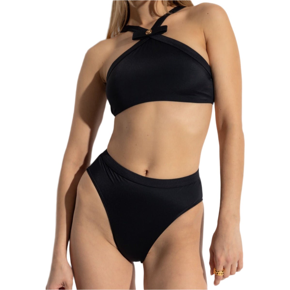Versace Black Swimsuit Bottom