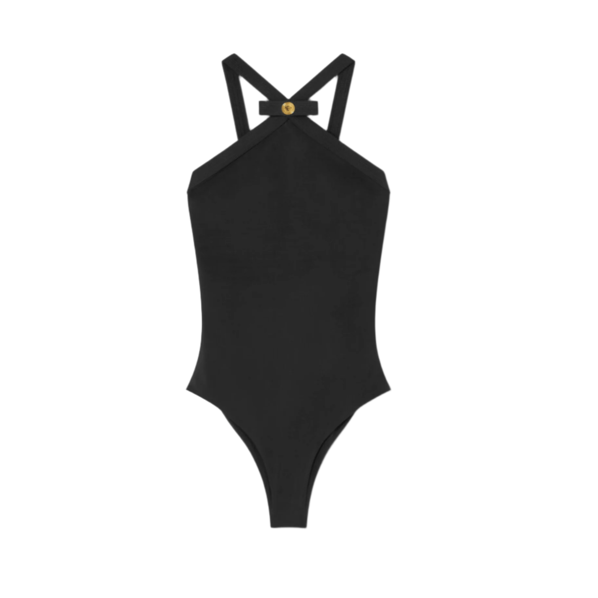 Versace Gianni Ribbon One-Piece Swimsuit