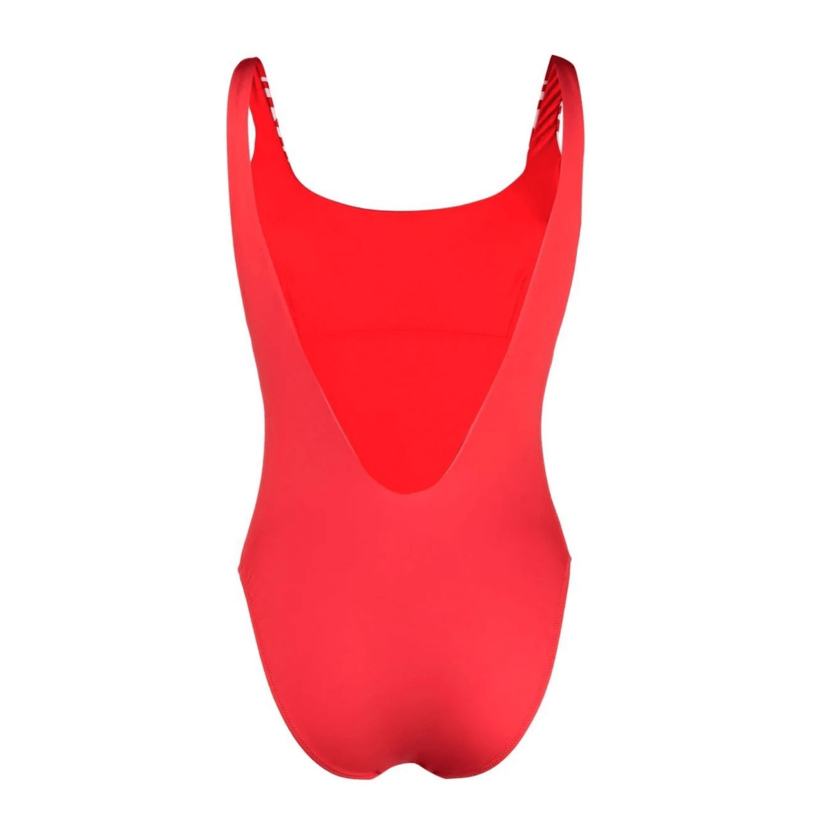Versace Medusa Logo-print One-piece Swimsuit In Red