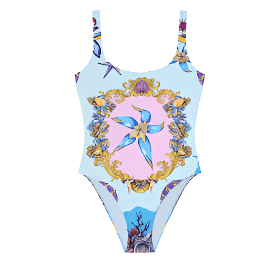 Versace Tresor De La Mer One-Piece Swimsuit
